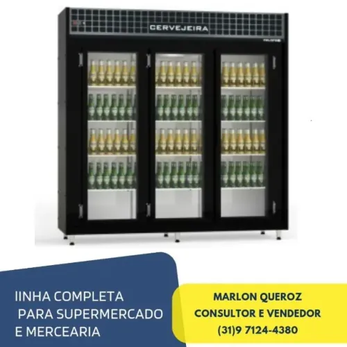 Cervejeira 3 Portas Polo Frio Mondrian 