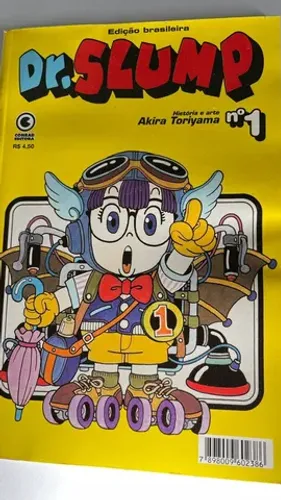 Dr. Slump # 01 (Editora Conrad) - Junho 2002 - veja descrição - mangá original