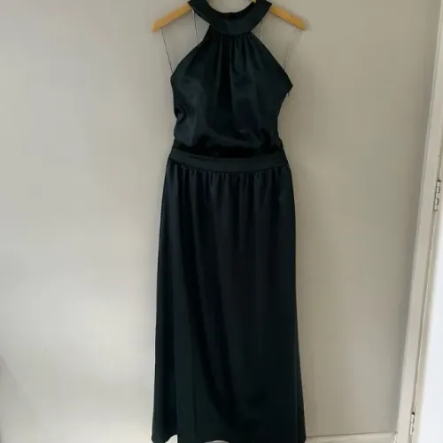 Vestido Longo Verde Elegante para Festa