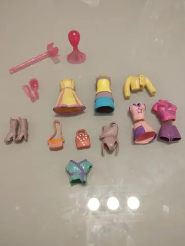 Lote roupas Polly Pocket anos 00's 
