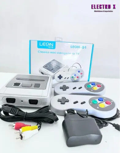 Video Game Clássico Mini Leon-G1 - 2 Controles