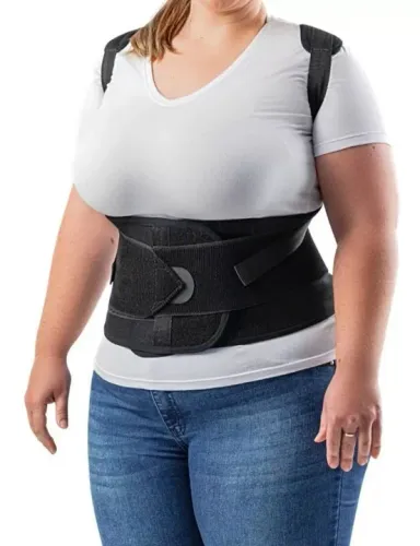 Corretor Postural Ergonômico com reforço lombar Hidrolight