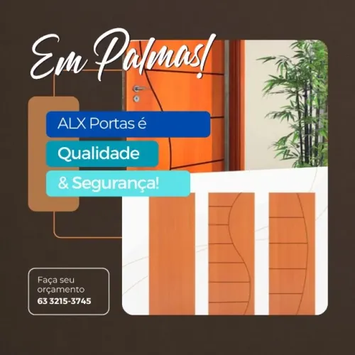 Portas de madeira em promoção em Palmas