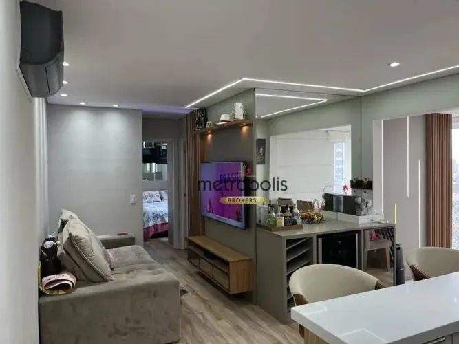 Apartamento para alugar, 62 m² por R$ 5.935,00/mês - Jardim - Santo André/SP