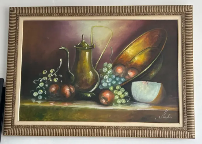 Quadro a óleo - Natureza Morta