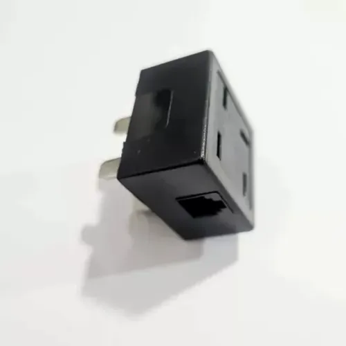 Adaptador Tomada Padrão Telefone Com Rj11 Fêmea