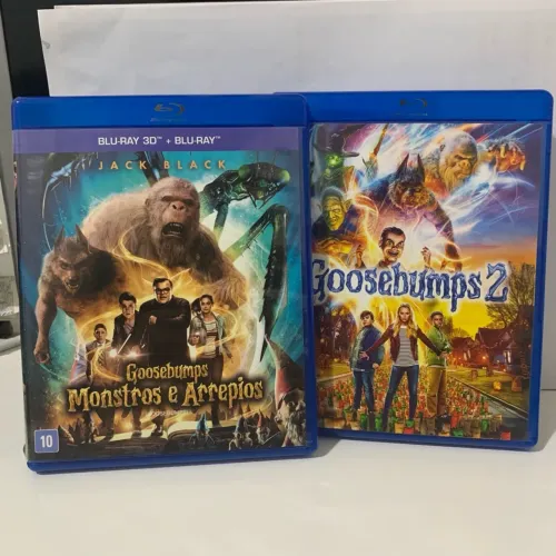 Bluray Goosebumps 1 e 2