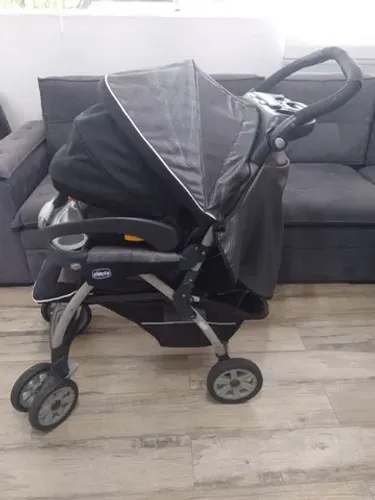 Carrinho Chicco Cortina + BB Conforto Key fit 30 + Base