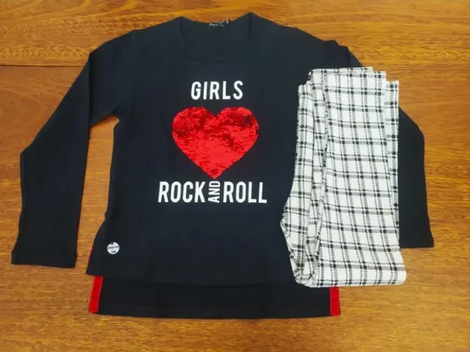 Camisa Longa Infantil - Tamanho 4 Anos