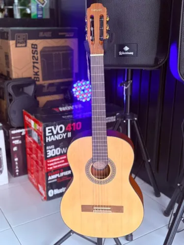 Violão Benson Gc100E Nylon Natural Fosco Eletroacústico