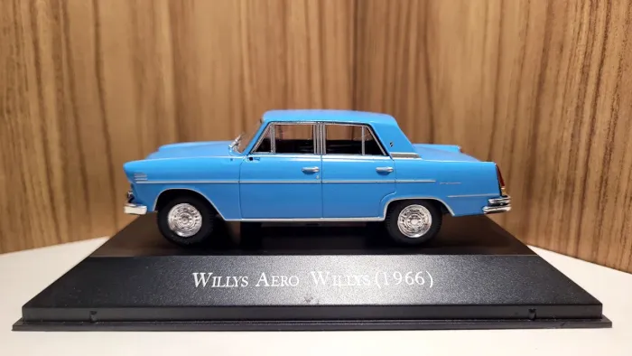 Miniatura | Carros Inesquecíveis do Brasil | Willys Aero Willys (1966)