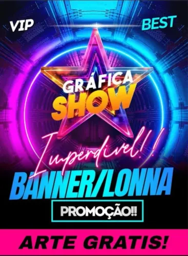 BANNERS E LONNAS E ADESIVOS NA PROMOÇÃO. Até 30%!!!