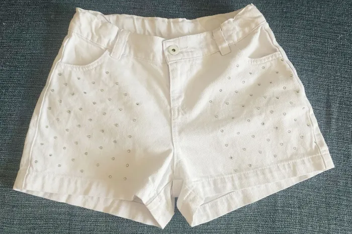 Lindo short branco casual - Pouco usado