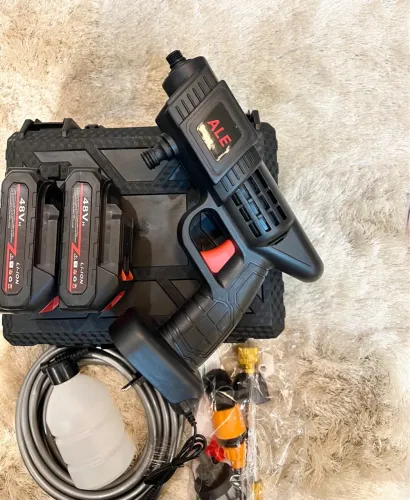 Lavadora Jato Portátil com 2 Baterias - Sem Fio