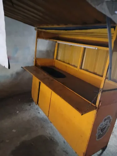 Carroça para venda de caldos