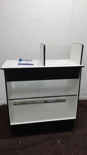 Balcão Caixa Expositor - Lanchonete