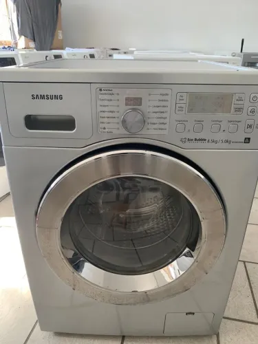 Lava e seca Samsung Eco Bubble 8.5kg prata