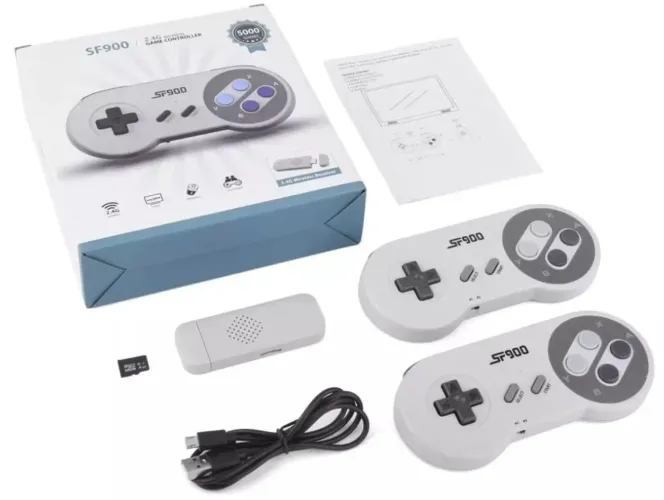 Mini Game Box SF900 HD HDMI 2.4Ghz videogame fliperama