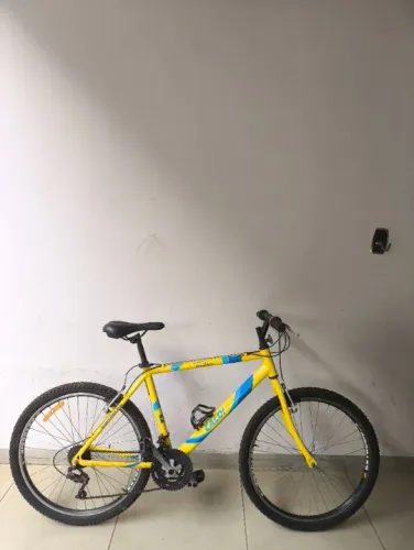 Bicicleta Caloi Aro 26 Amarela