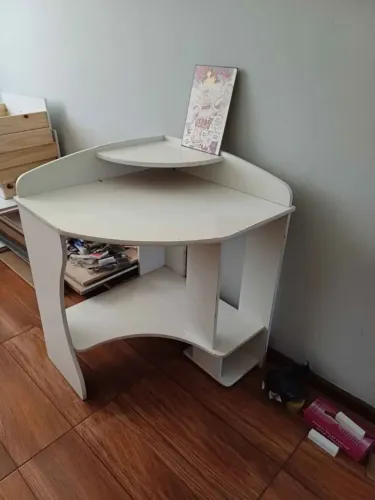 Escrivaninha de Canto Branca