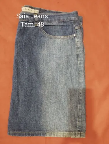 Saia Jeans 48