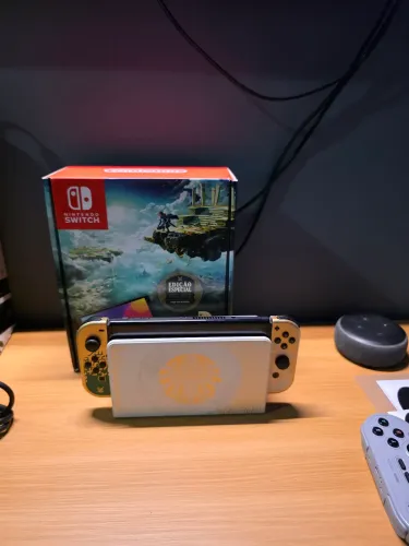 Nintendo Switch Oled Zelda - Desbloqueado