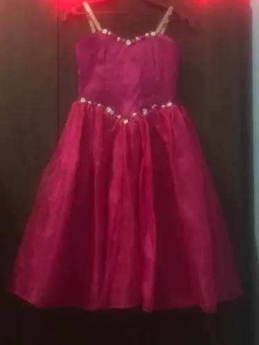 Vestido P Rosa usado apenas uma vez 