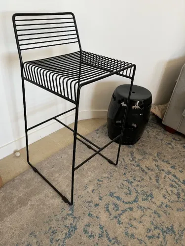 Banqueta preta