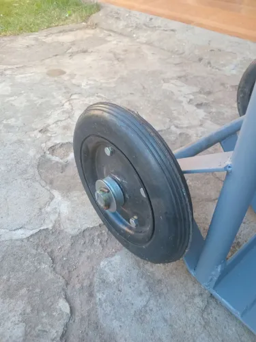 Carrinho de carga reforçado rodas com rolamento