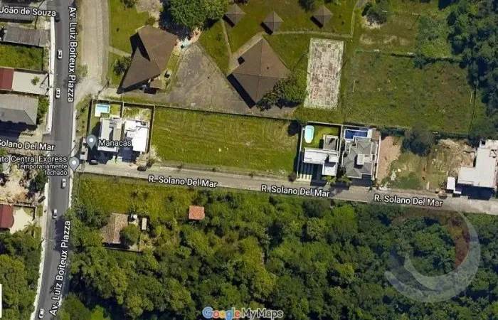 Terreno de 500m² no bairro Ponta Das Canas