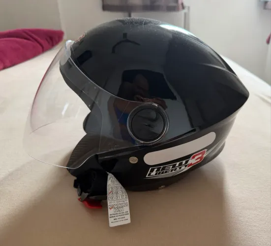 Capacete Lybert novo sem uso preto TAM 58 