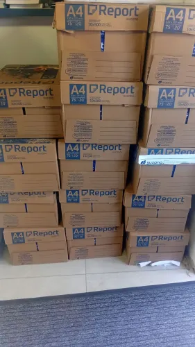 Papel A4 Report Suzano - 10x500 folhas
