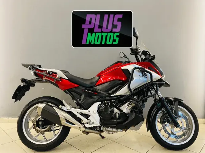 Honda Nc 750x Abs 2018 Vermelha