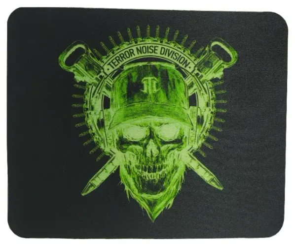 Mouse Pad Gamer Terror Noise Division 22x18cm 2mm Exbom