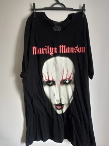 Camiseta do Marilyn Manson