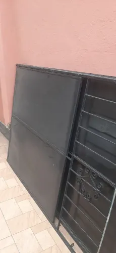 Portão de ferro duas bandas