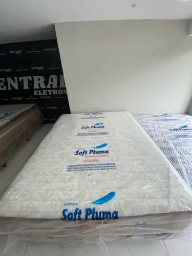 Cama Casal Queen 198x158cm Soft Pluma - Conforto e Qualidade
