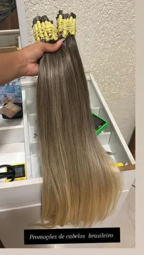 Cabelo Humano Virgem Brasileiro - Promoção!
