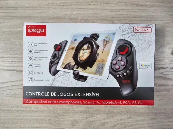 Controle Gamer Para Celular com Bluetooth 5.0 para PC, Celular, Tablet, e Smart TV