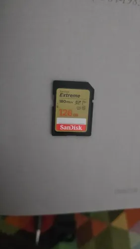 Cartão de memória SanDisk Extreme 180mb/s