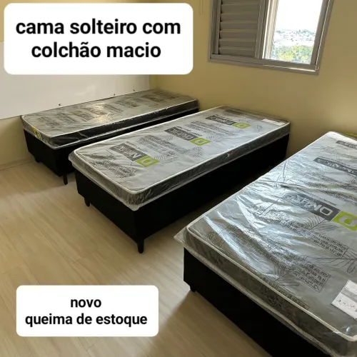 Cama solteiro nova $599.00 cada Liquidação hoje entrego
