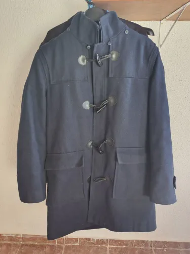Casaco Duffle Coat Azul Marinho