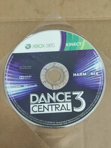 DANCE CENTRAL 3 - XBOX 360 - JOGO ORIGINAL EM ÓTIMO ESTADO - SEM CAPA