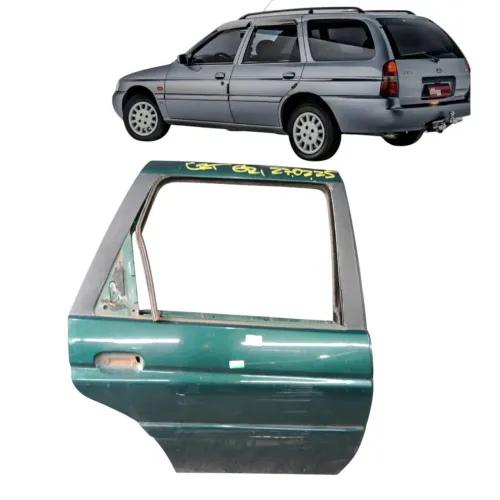 Porta Traseira Direita Ford Escort Sw Perua  Traseira Direito Verde