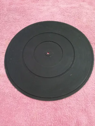Toca Discos Sansui PL 50 - Tapete de Borracha Original