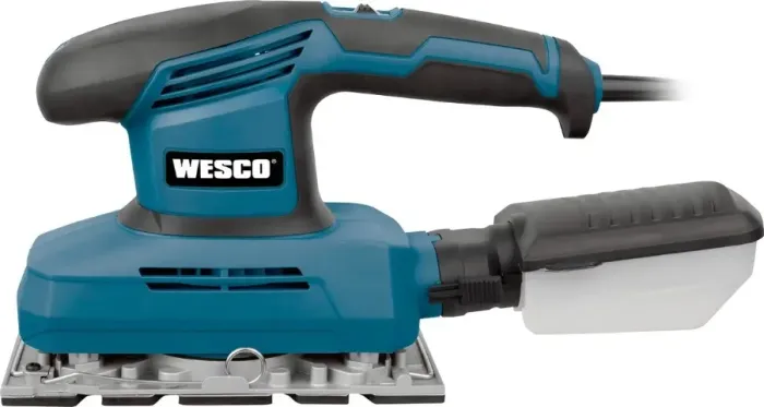 Lixadeira Oscilante Elétrica Coletor 240w 220v Ws4168 Wesco Azul