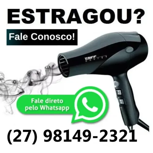 Conserto de secador, prancha, maquina de corte...