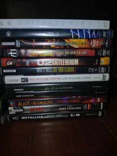 DVDs shows rock