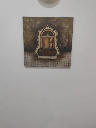 Quadro Decorativo Janela Oriental