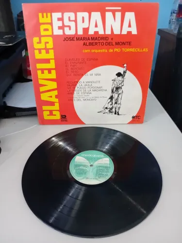 Vinil claveles de Espanna José Maria e Alberto del Monte